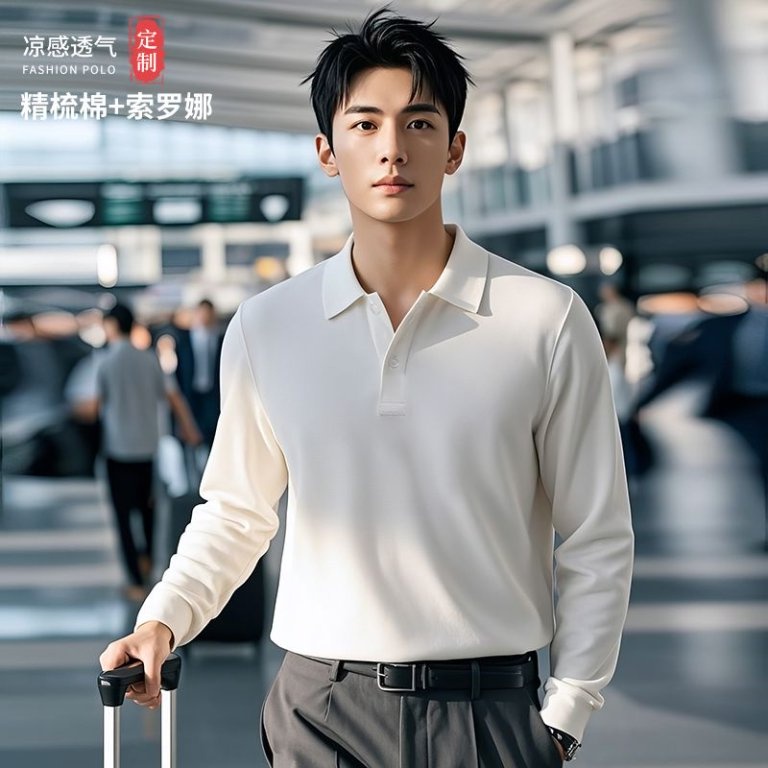 鄭州千禧廣告衫廠專業長袖廣告衫定制服務